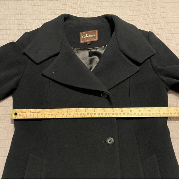 Cole Haan Women's Wool Blend Coat Size 4 - Picture 4 of 14